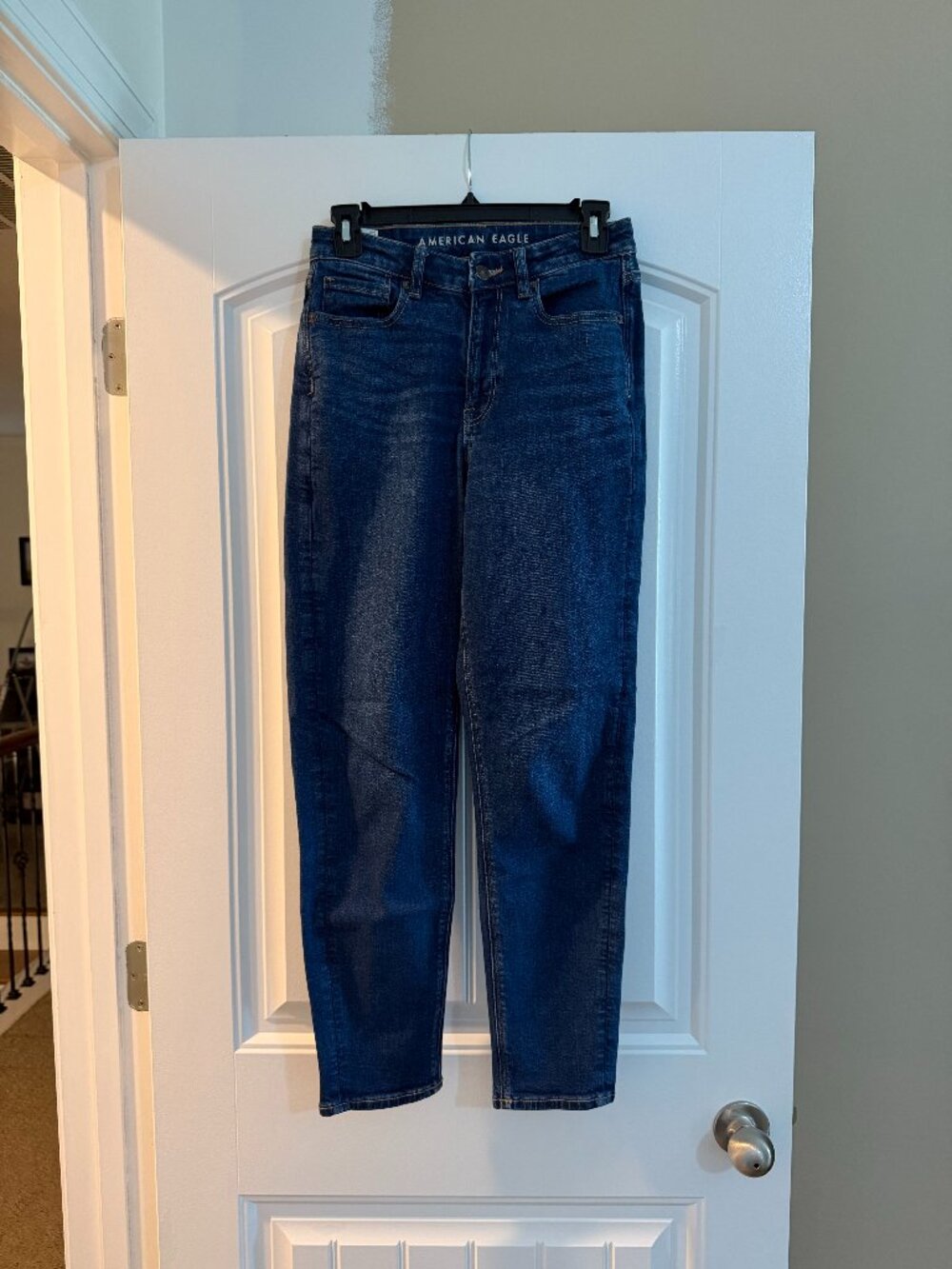 American Eagle Mom Jean (Dark Denim)